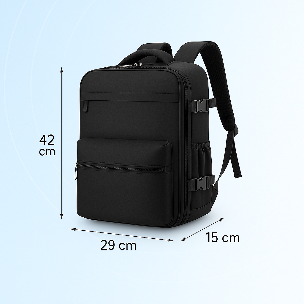 PackAir™ – Sac de voyage compressible 2-en-1 | Gagnez 50 % d’espace